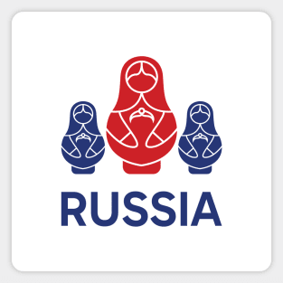 Russia National Symbol Magnet